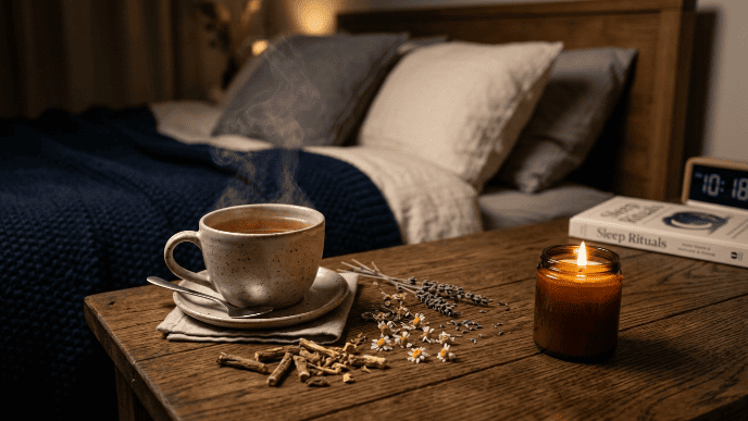 chá de valeriana para dormir