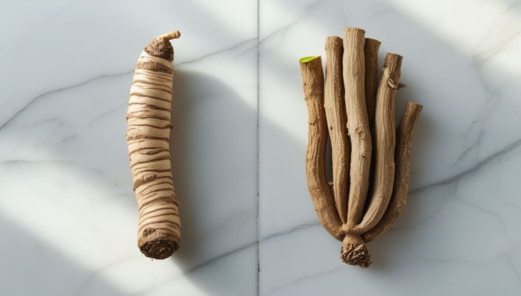 ginseng vs ashwagandha