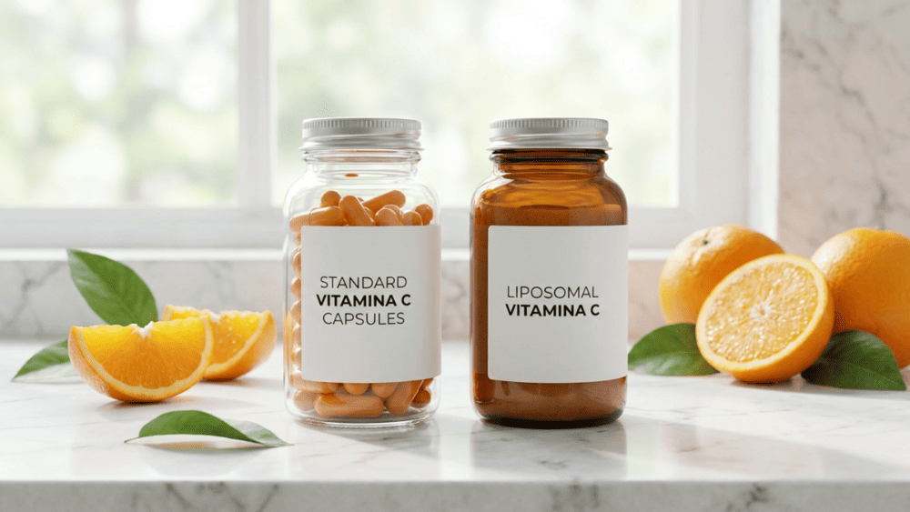 vitamina C lipossomal vs comum