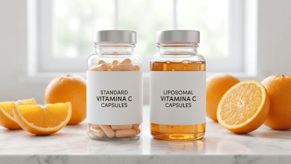 vitamina C lipossomal vs comum